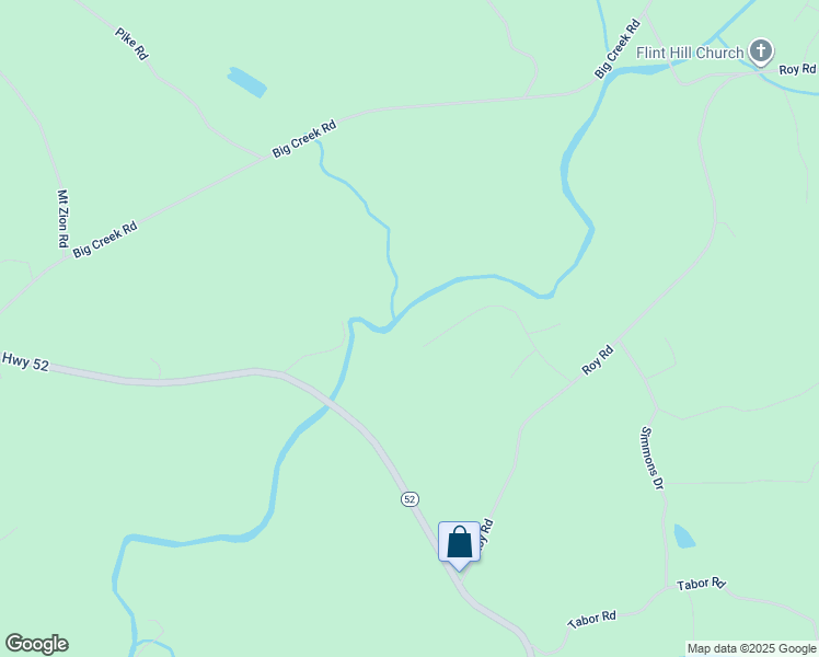 map of restaurants, bars, coffee shops, grocery stores, and more near 442 Cartecay River Run in Ellijay