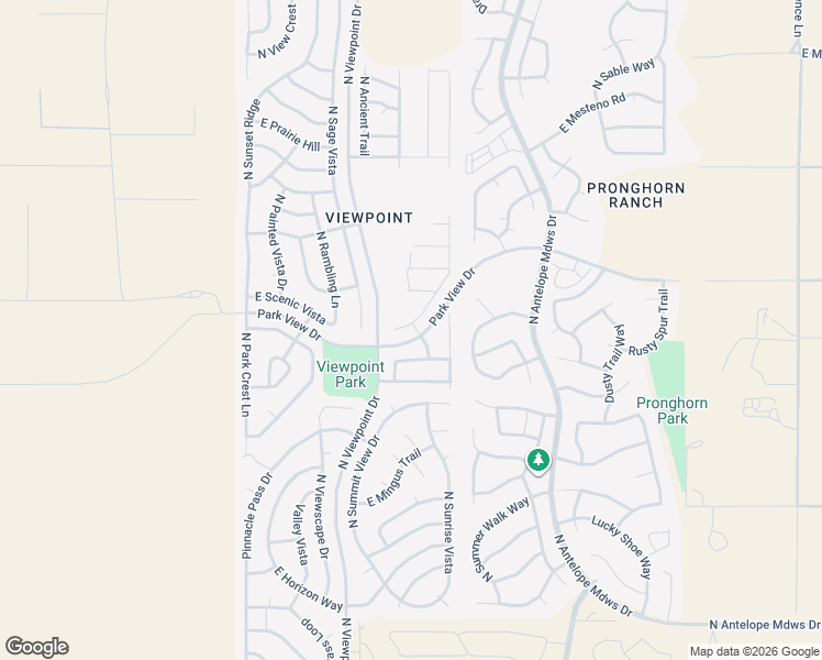 map of restaurants, bars, coffee shops, grocery stores, and more near 7625 North Winding Trail in Prescott Valley