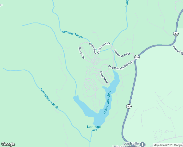 map of restaurants, bars, coffee shops, grocery stores, and more near 197 Canyon Pass in Cleveland