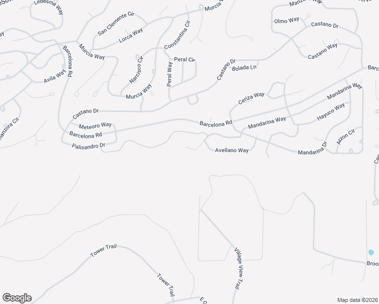 map of restaurants, bars, coffee shops, grocery stores, and more near 13 Avellano Lane in Hot Springs