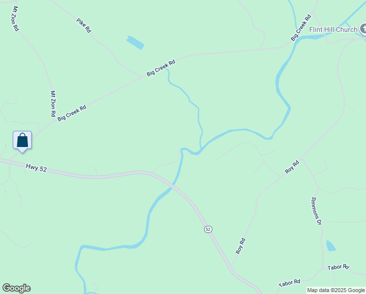 map of restaurants, bars, coffee shops, grocery stores, and more near 260 Ivy Ridge in Ellijay