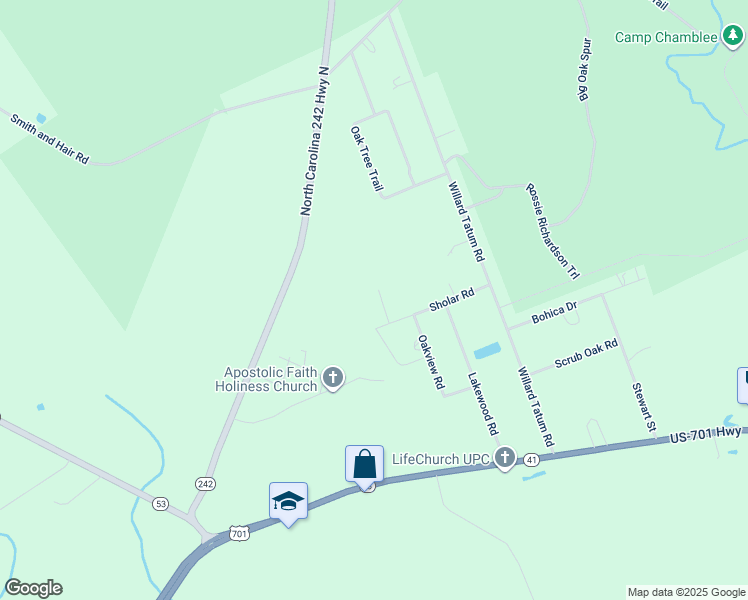 map of restaurants, bars, coffee shops, grocery stores, and more near Buddys Drive in Elizabethtown