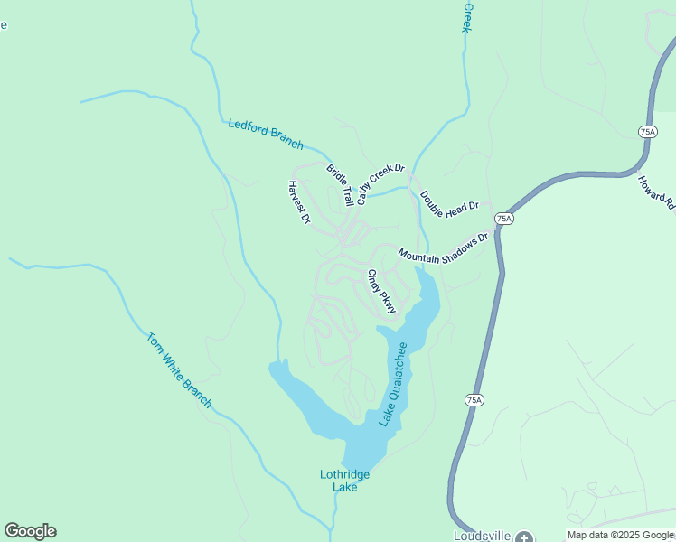 map of restaurants, bars, coffee shops, grocery stores, and more near 111 Canyon Pass in Cleveland