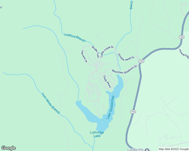 map of restaurants, bars, coffee shops, grocery stores, and more near 111 Canyon Pass in Cleveland