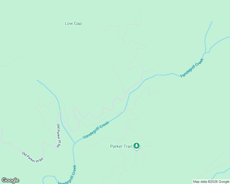 map of restaurants, bars, coffee shops, grocery stores, and more near Old Parker Place Road in Ellijay