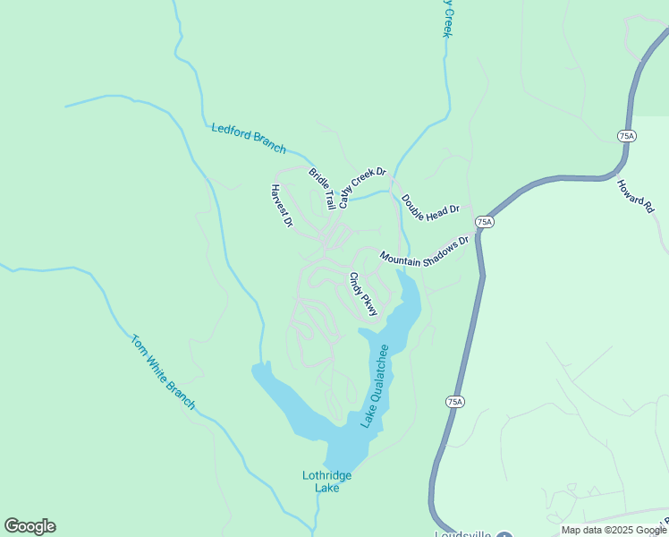 map of restaurants, bars, coffee shops, grocery stores, and more near 56 Canyon Pass in Cleveland