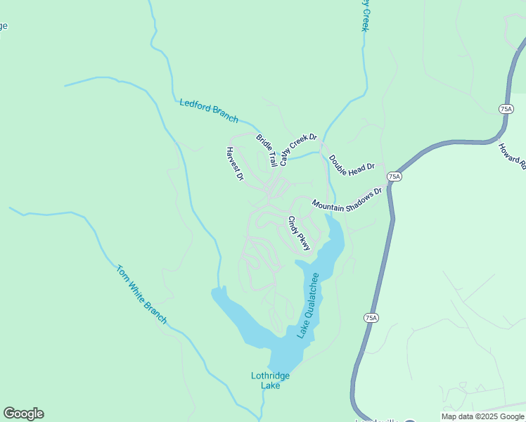 map of restaurants, bars, coffee shops, grocery stores, and more near 98 Canyon Pass in Cleveland