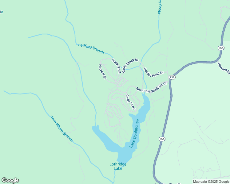 map of restaurants, bars, coffee shops, grocery stores, and more near 98 Canyon Pass in Cleveland
