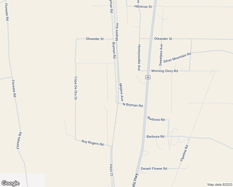 map of restaurants, bars, coffee shops, grocery stores, and more near Bryman Road in Adelanto