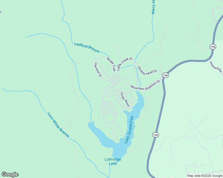 map of restaurants, bars, coffee shops, grocery stores, and more near 197 Canyon Pass in Cleveland