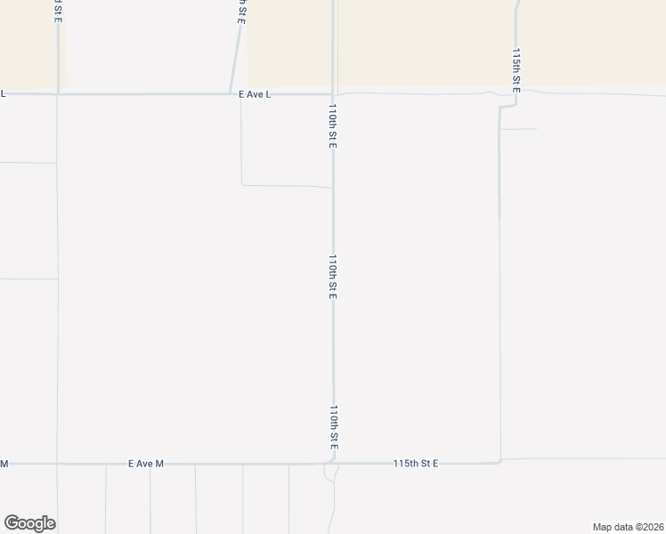 map of restaurants, bars, coffee shops, grocery stores, and more near 110th Street East in Los Angeles County