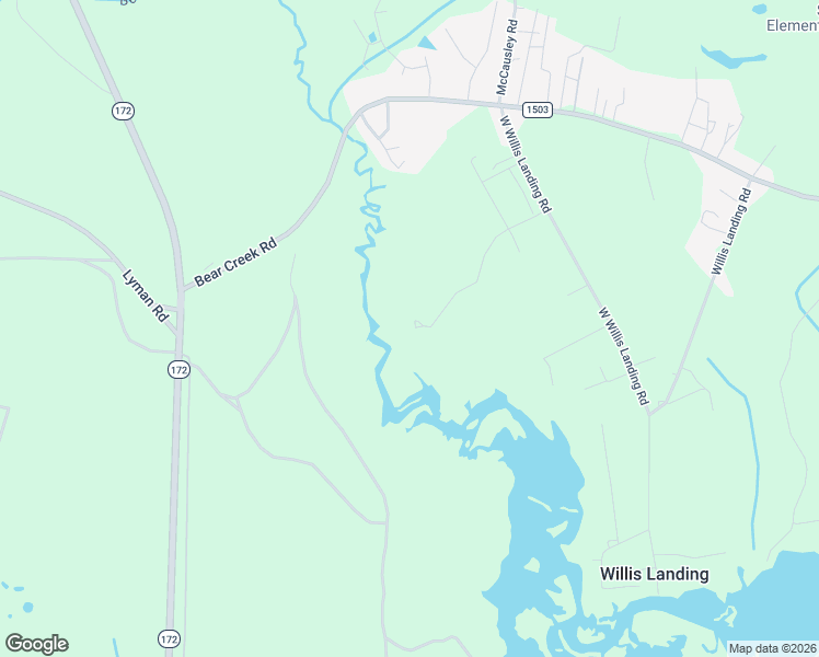 map of restaurants, bars, coffee shops, grocery stores, and more near 185 Tobacco Road in Hubert