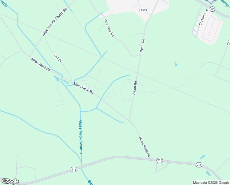 map of restaurants, bars, coffee shops, grocery stores, and more near 186 Banny Drive in Lumberton