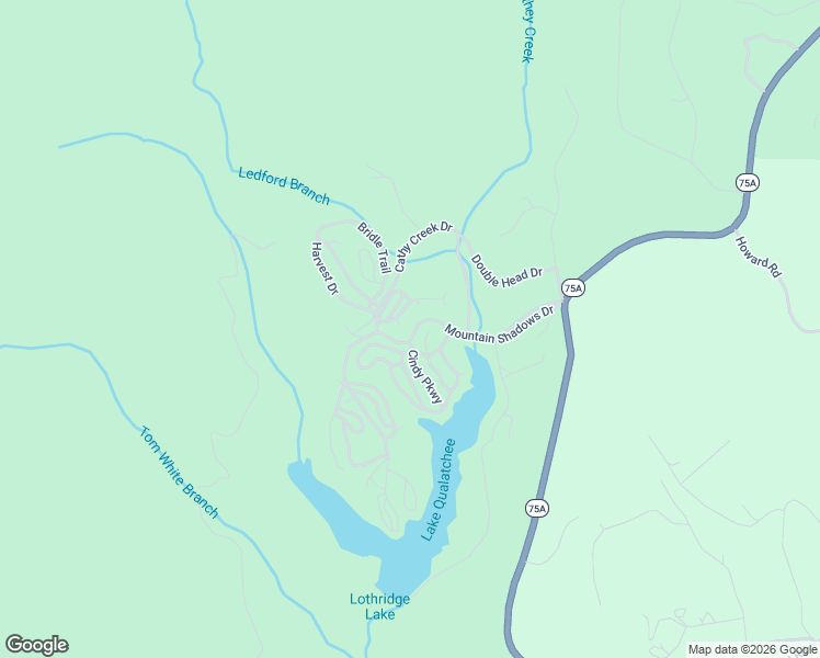 map of restaurants, bars, coffee shops, grocery stores, and more near 68 Nob Hill Ridge in Cleveland