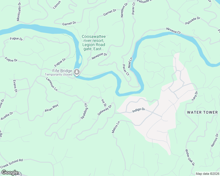 map of restaurants, bars, coffee shops, grocery stores, and more near 134 Hamlet Court in Ellijay