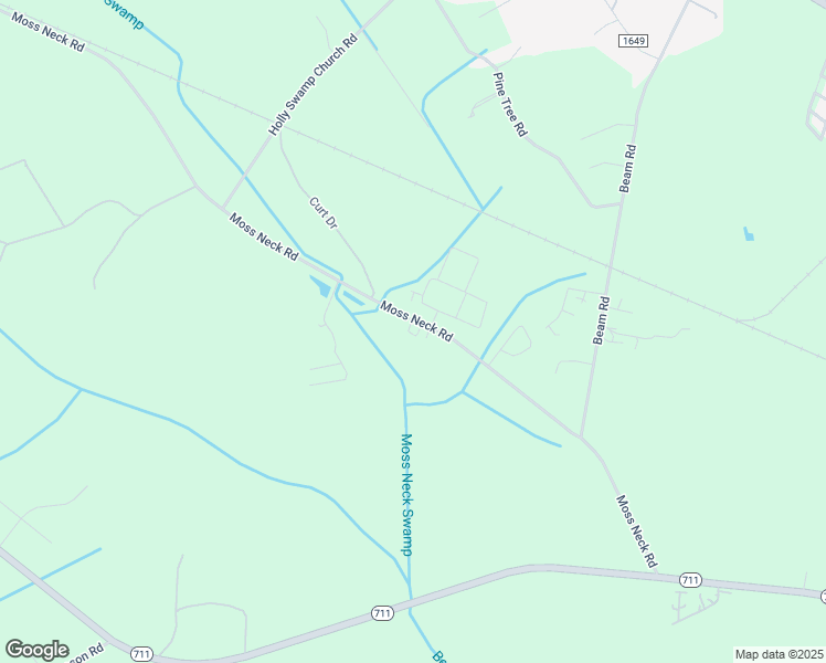 map of restaurants, bars, coffee shops, grocery stores, and more near 801 Moss Neck Road in Lumberton