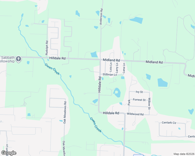 map of restaurants, bars, coffee shops, grocery stores, and more near 2211 Hilldale Road in Alexander
