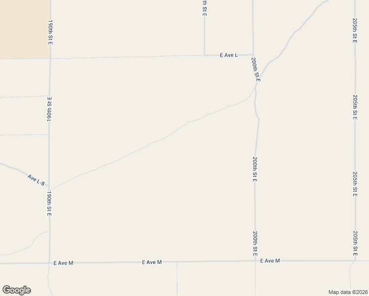 map of restaurants, bars, coffee shops, grocery stores, and more near 196th Street East in Los Angeles County
