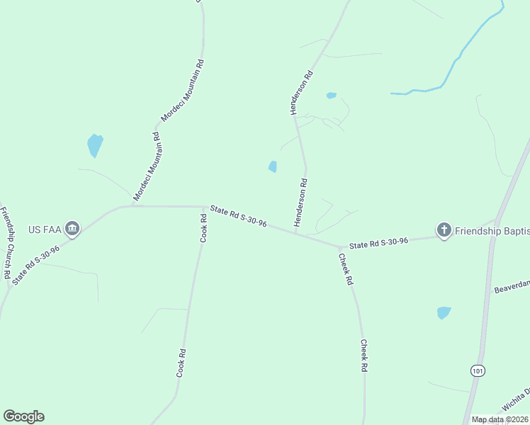 map of restaurants, bars, coffee shops, grocery stores, and more near 2728 Friendship Church Road in Gray Court