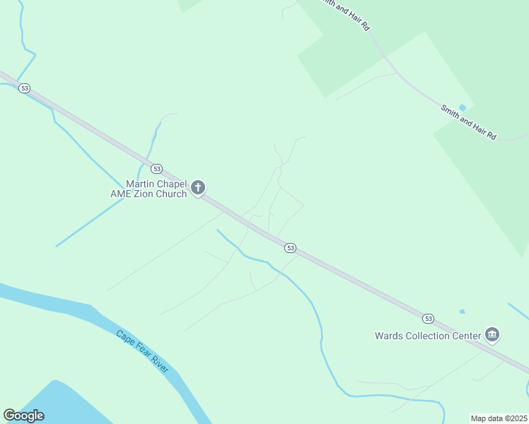 map of restaurants, bars, coffee shops, grocery stores, and more near 1252 North Carolina 53 in Elizabethtown