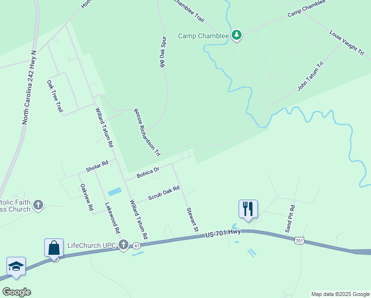 map of restaurants, bars, coffee shops, grocery stores, and more near 331 Bohica Drive in Elizabethtown