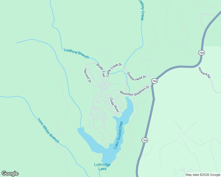 map of restaurants, bars, coffee shops, grocery stores, and more near 68 Nob Hill Ridge in Cleveland