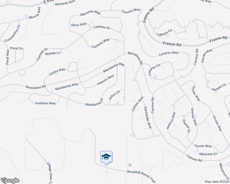 map of restaurants, bars, coffee shops, grocery stores, and more near 10 Arzon Circle in Hot Springs