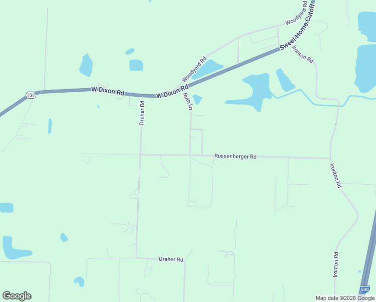 map of restaurants, bars, coffee shops, grocery stores, and more near 10203 Ruth Lane in Little Rock