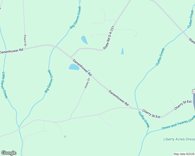 map of restaurants, bars, coffee shops, grocery stores, and more near 2101 Danenhower Road in Pendleton