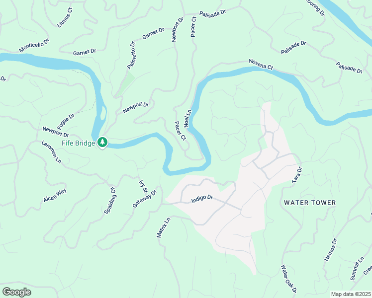 map of restaurants, bars, coffee shops, grocery stores, and more near High River Road in Gilmer County