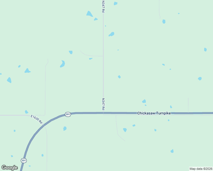 map of restaurants, bars, coffee shops, grocery stores, and more near 22774 County Road 3470 in Roff