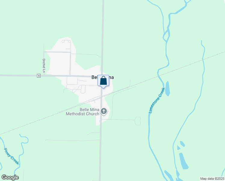 map of restaurants, bars, coffee shops, grocery stores, and more near 6804 Mooresville Road in Tanner