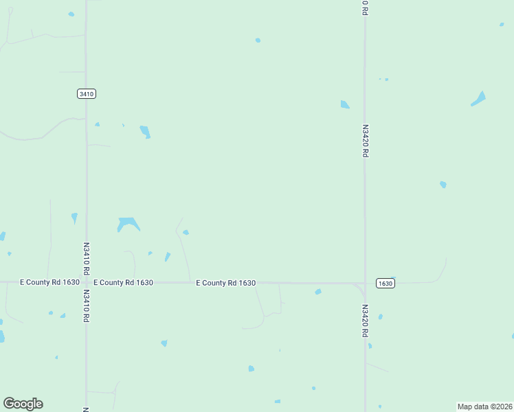 map of restaurants, bars, coffee shops, grocery stores, and more near 1590 County Road 1630 in Roff