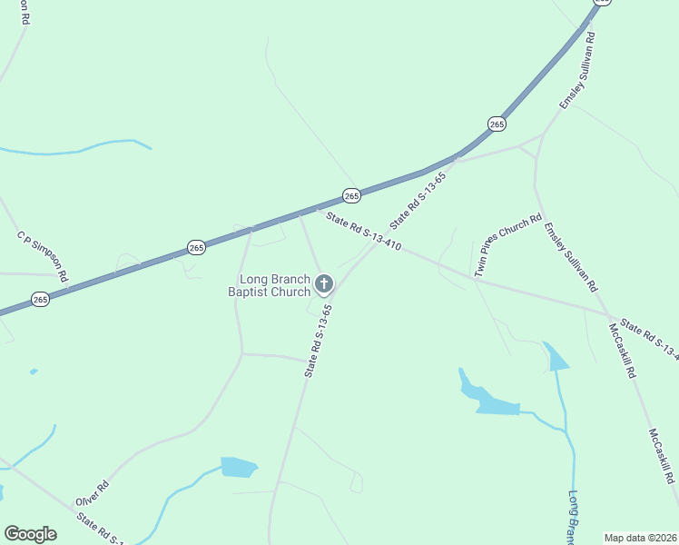 map of restaurants, bars, coffee shops, grocery stores, and more near 131 Hm Terry Road in Jefferson