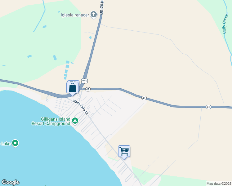 map of restaurants, bars, coffee shops, grocery stores, and more near 7529 Highway 41 in Elizabethtown