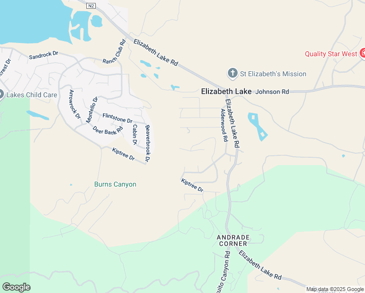 map of restaurants, bars, coffee shops, grocery stores, and more near 14421 Hardtree Drive in Lake Hughes