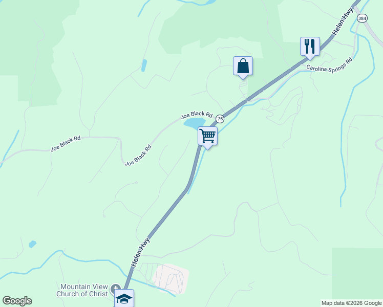 map of restaurants, bars, coffee shops, grocery stores, and more near 513 Windy Acres Road in Cleveland
