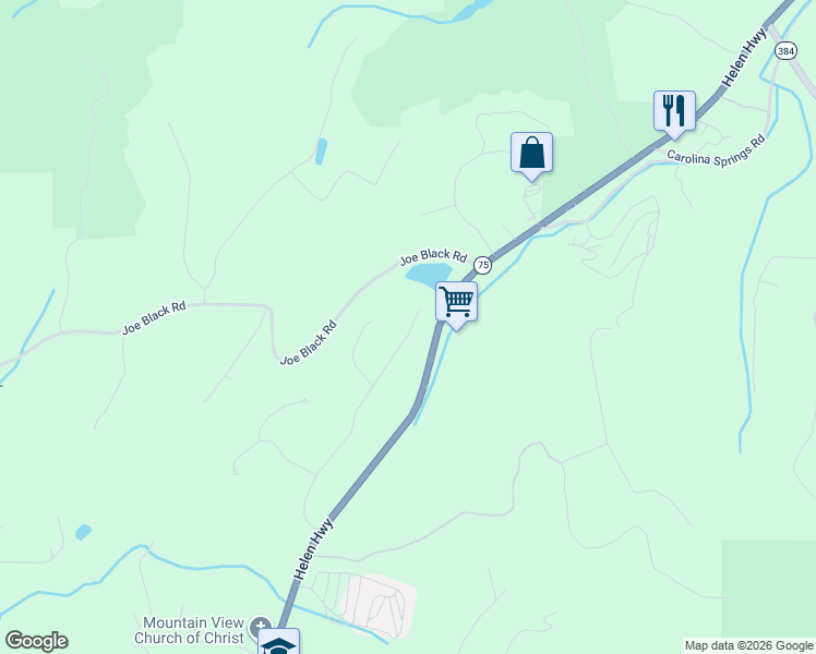 map of restaurants, bars, coffee shops, grocery stores, and more near 513 Windy Acres Road in Cleveland