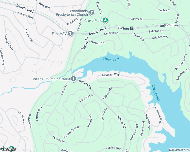 map of restaurants, bars, coffee shops, grocery stores, and more near 38 Marinero Way in Hot Springs Village