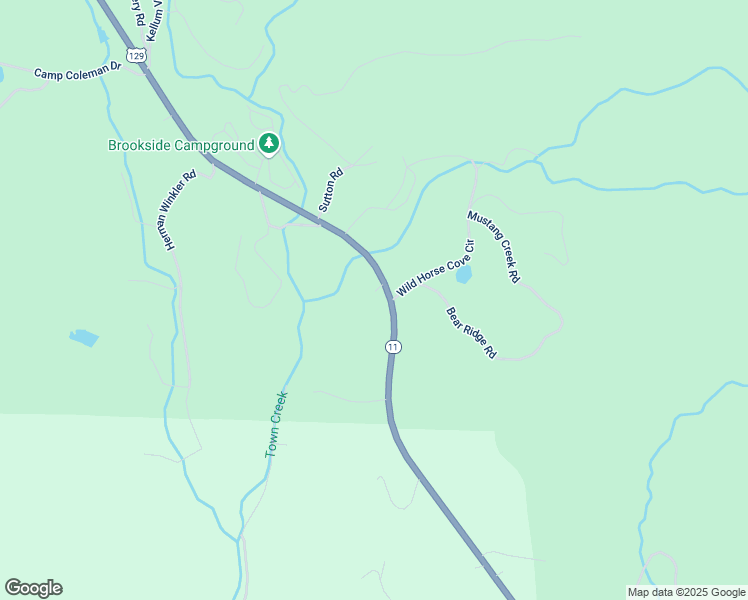 map of restaurants, bars, coffee shops, grocery stores, and more near 6837 U.S. 129 in Cleveland