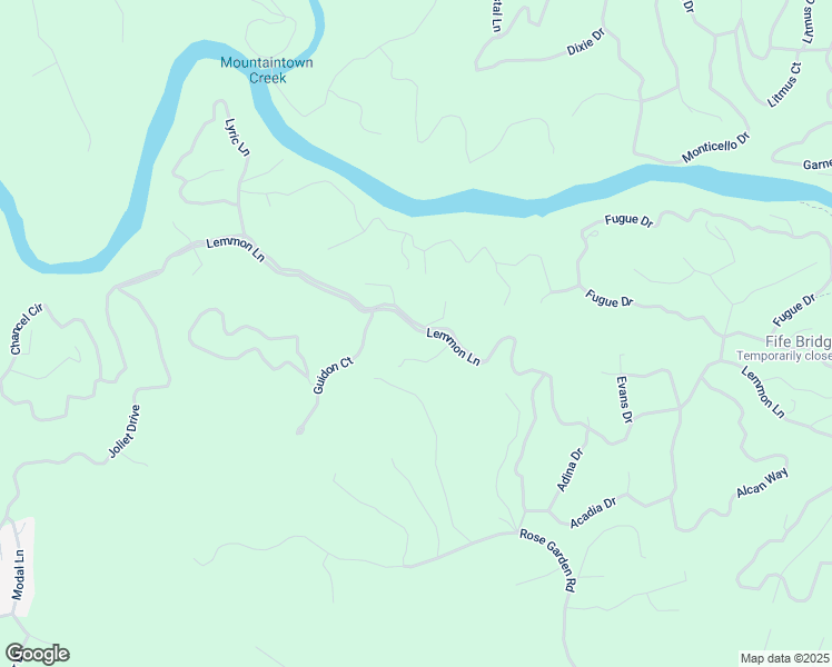 map of restaurants, bars, coffee shops, grocery stores, and more near 750 Lemmon Lane in Ellijay