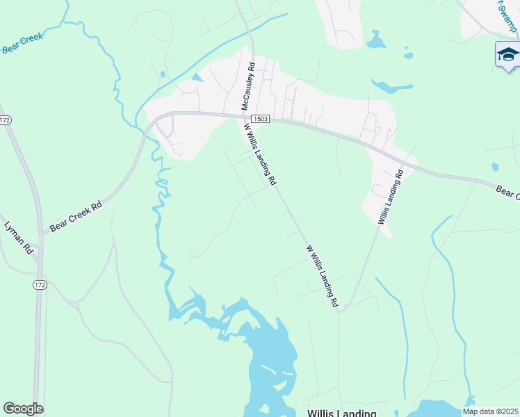 map of restaurants, bars, coffee shops, grocery stores, and more near 313 Burley Drive in Hubert