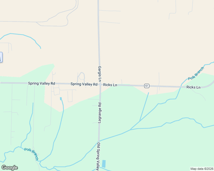 map of restaurants, bars, coffee shops, grocery stores, and more near County Road 61 in Leighton