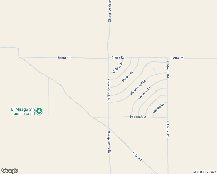 map of restaurants, bars, coffee shops, grocery stores, and more near Sheep Creek Road in San Bernardino County