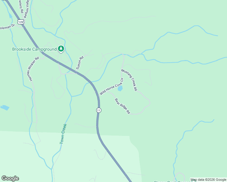 map of restaurants, bars, coffee shops, grocery stores, and more near 359 Wild Horse Cove Circle in Cleveland