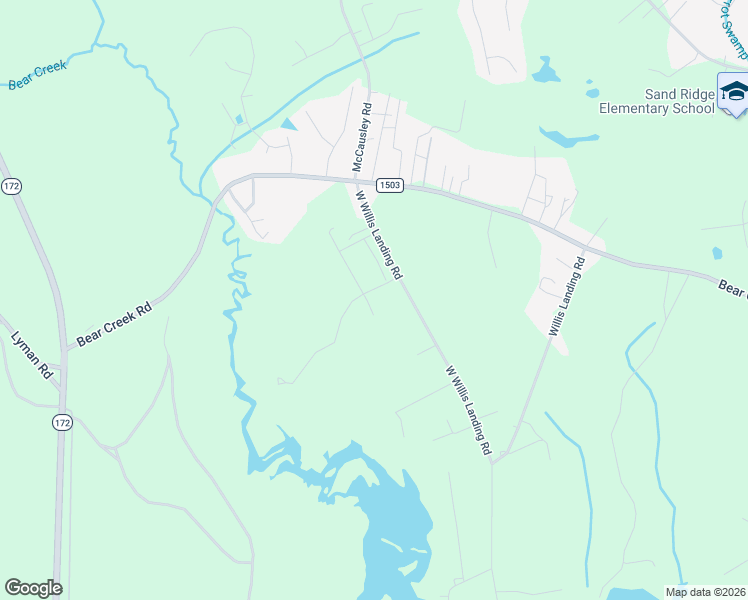 map of restaurants, bars, coffee shops, grocery stores, and more near 313 Burley Drive in Hubert