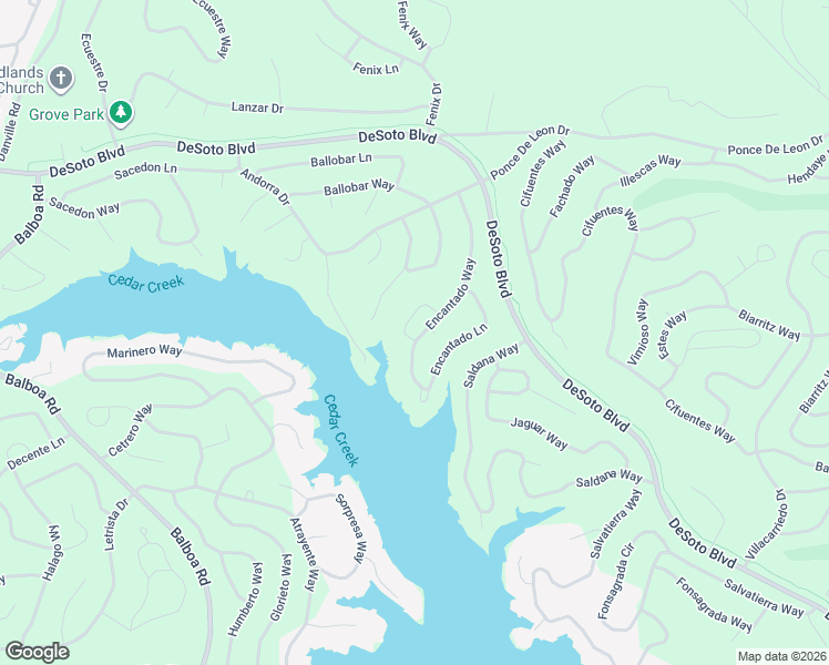 map of restaurants, bars, coffee shops, grocery stores, and more near 30 Encantado Lane in Hot Springs Village