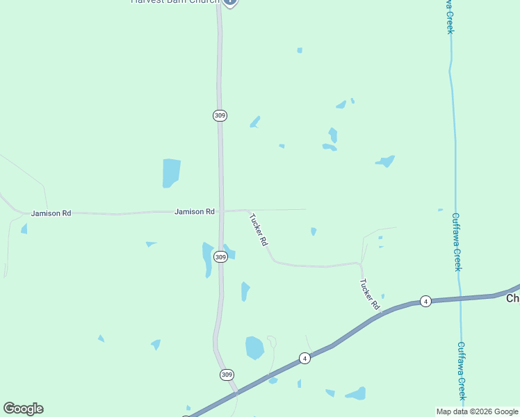 map of restaurants, bars, coffee shops, grocery stores, and more near 52 Enoch Road in Holly Springs