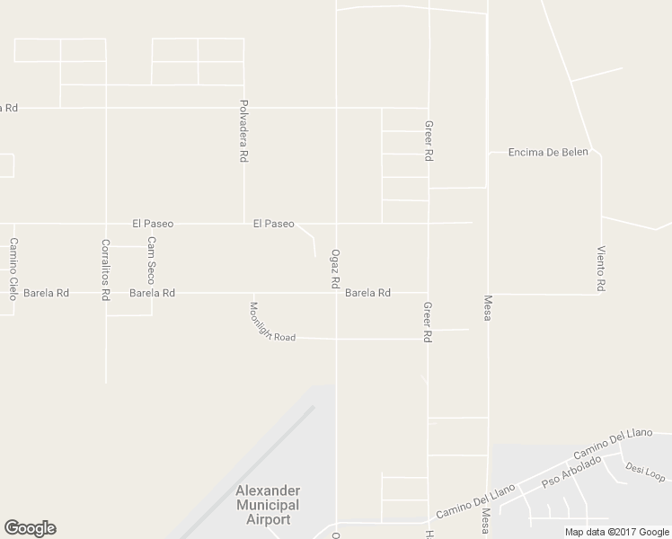 map of restaurants, bars, coffee shops, grocery stores, and more near Ogaz Road in Belen