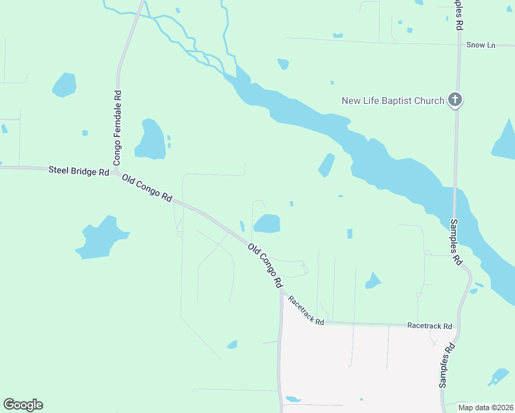 map of restaurants, bars, coffee shops, grocery stores, and more near 9832 Congo Road in Benton